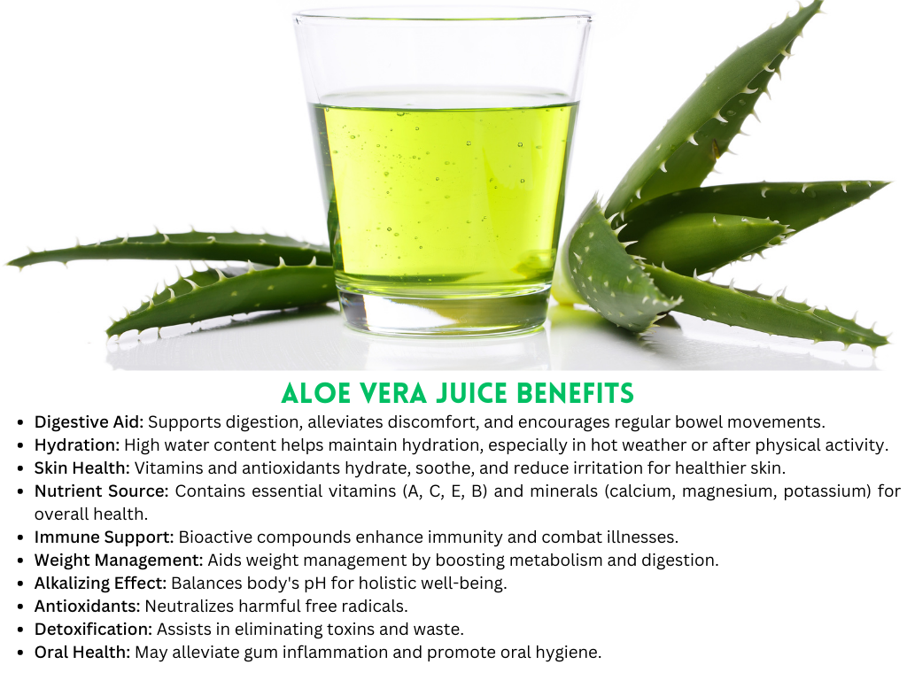Benefit of Aloe Vera Juice