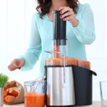 Juicer Machine with Lady